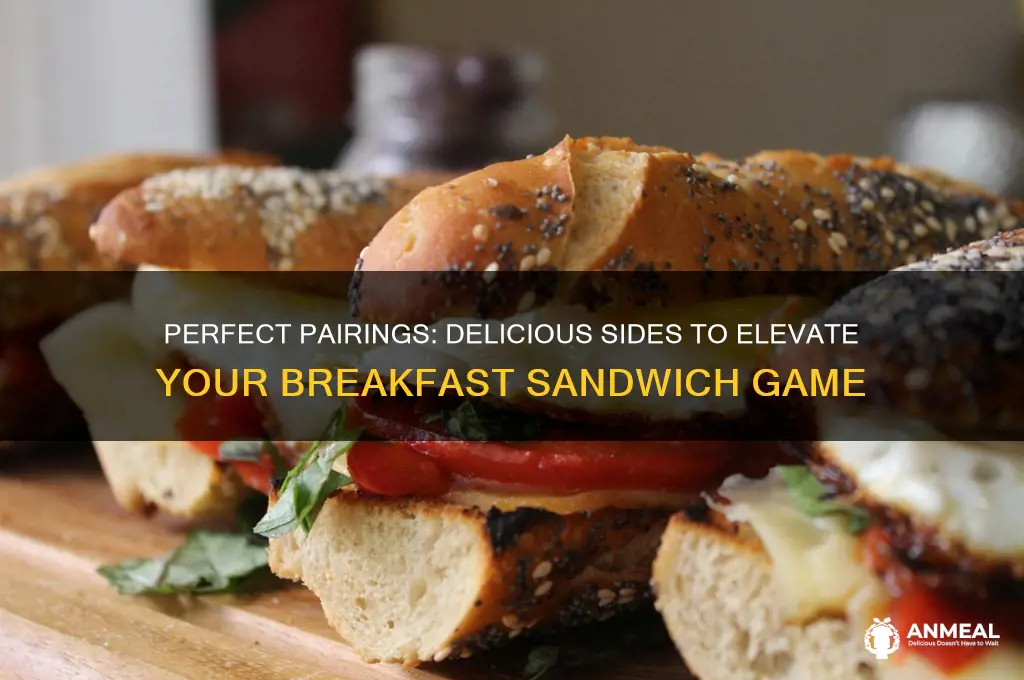 what goes with breakfast sandwiches
