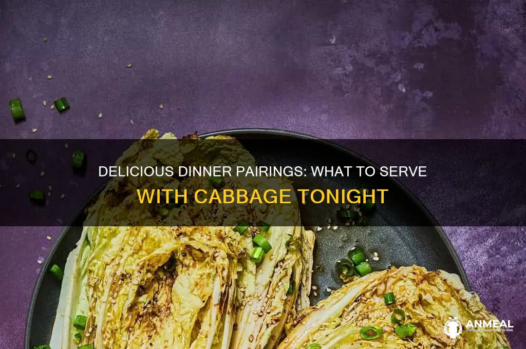 what goes with cabbage for dinner