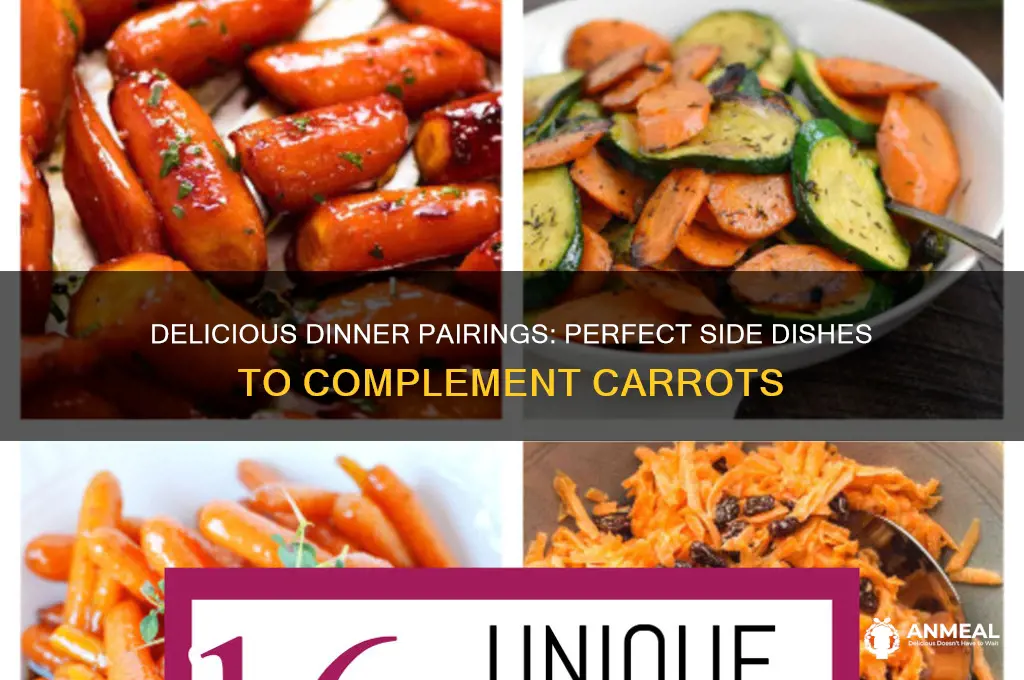 what goes with carrots for dinner