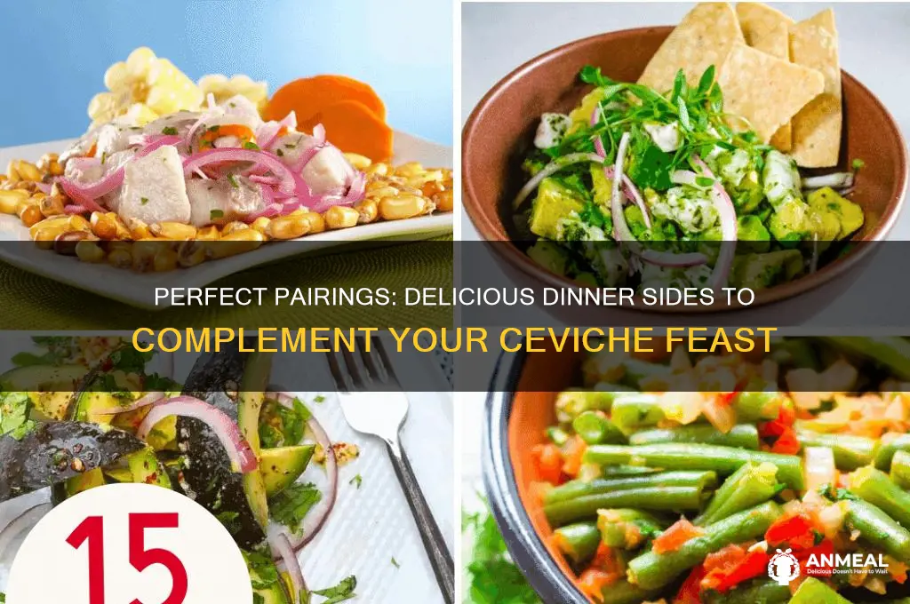what goes with ceviche for dinner