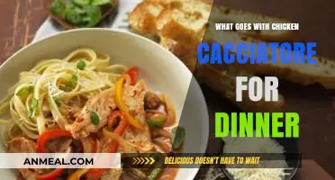 Perfect Pairings: Delicious Sides to Complement Your Chicken Cacciatore Dinner