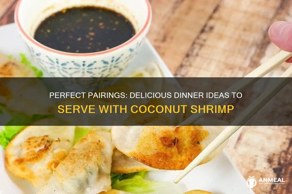 what goes with coconut shrimp for dinner