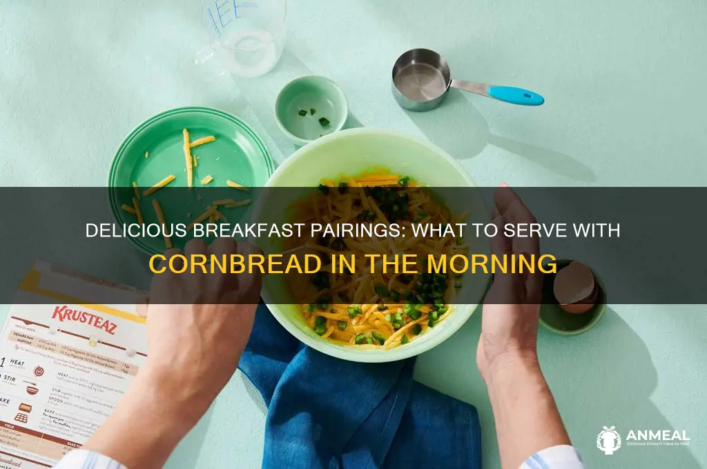 what goes with cornbread for breakfast