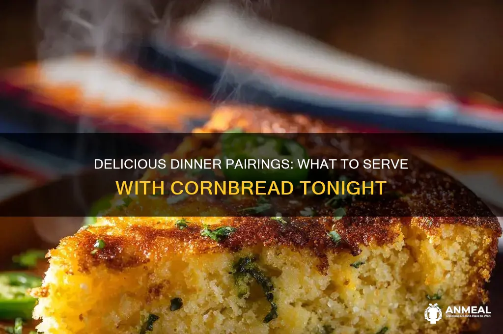 what goes with cornbread for dinner