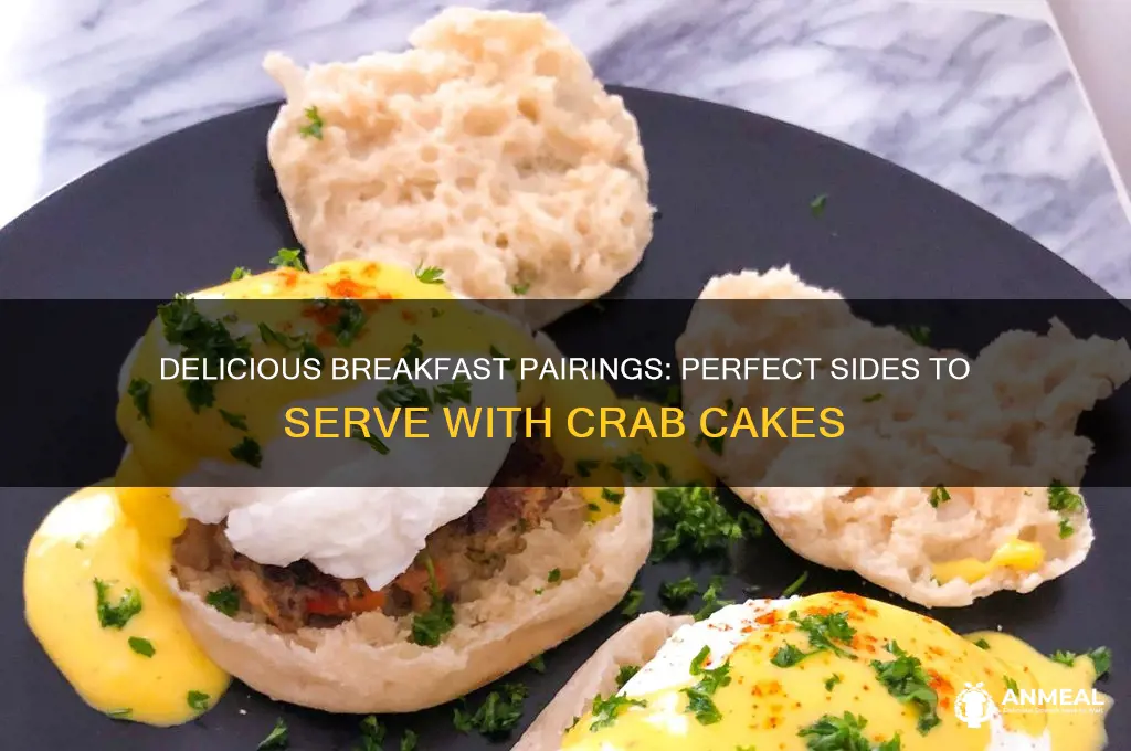 what goes with crab cakes for breakfast