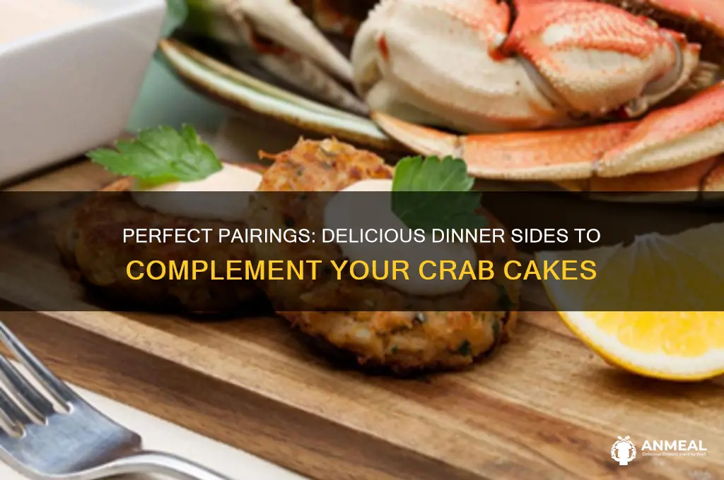 what goes with crab cakes for dinner