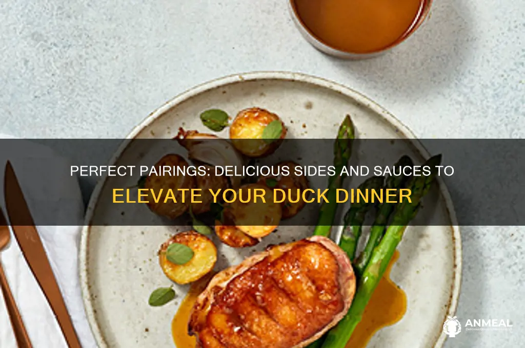 what goes with duck dinner