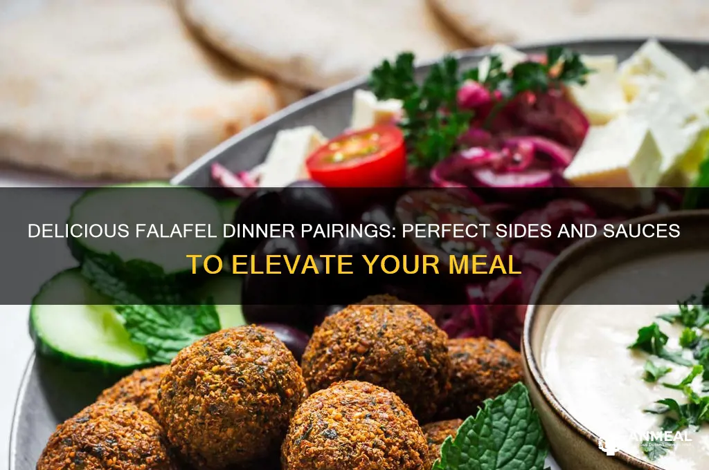 what goes with falafel for dinner