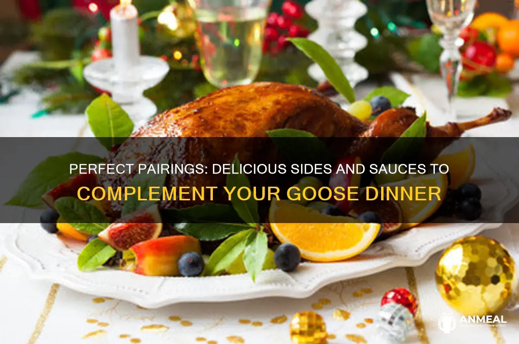 what goes with goose dinner