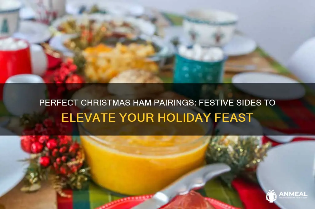 what goes with ham for xmas dinner