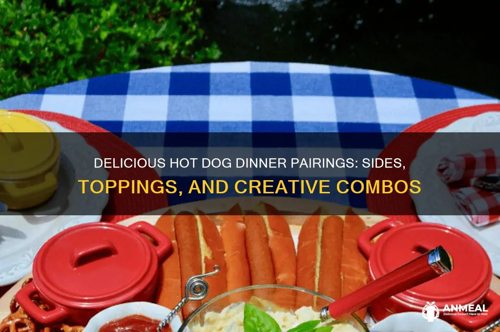 what goes with hot dogs for dinner