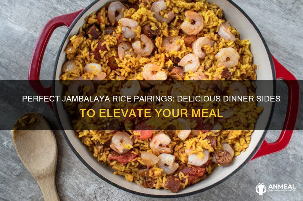 what goes with jambalaya rice for dinner