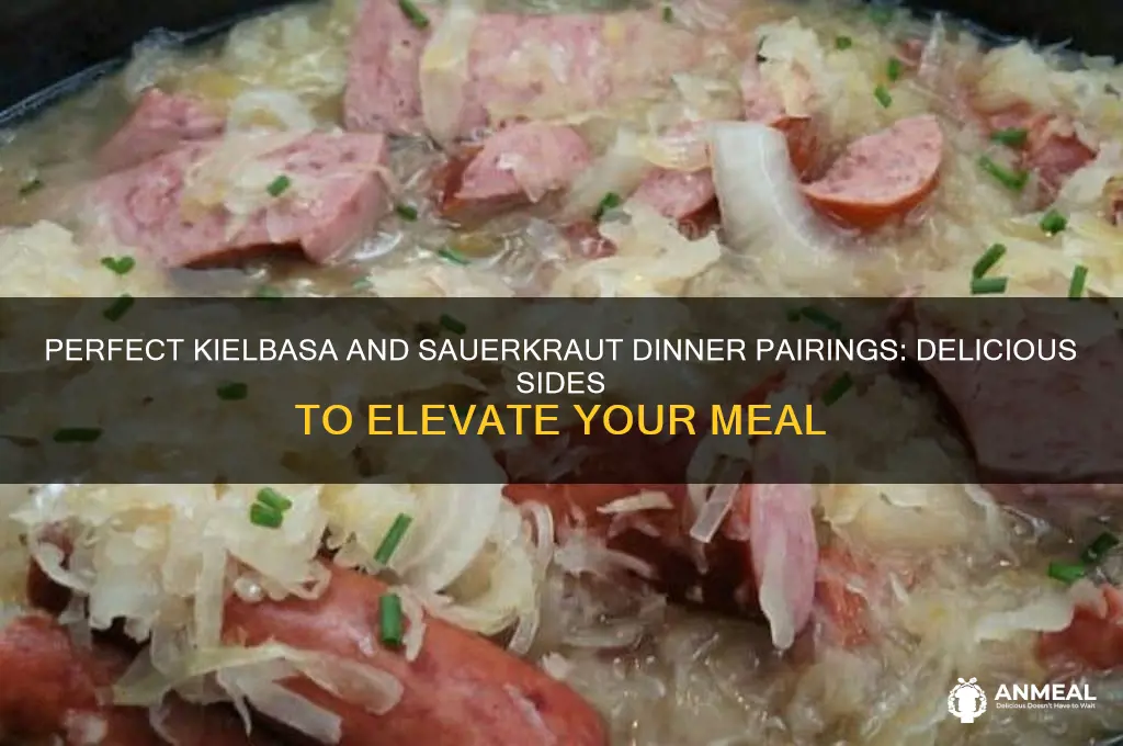 what goes with kielbasa and sauerkraut for dinner