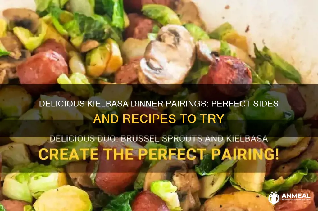 what goes with kielbasa for dinner
