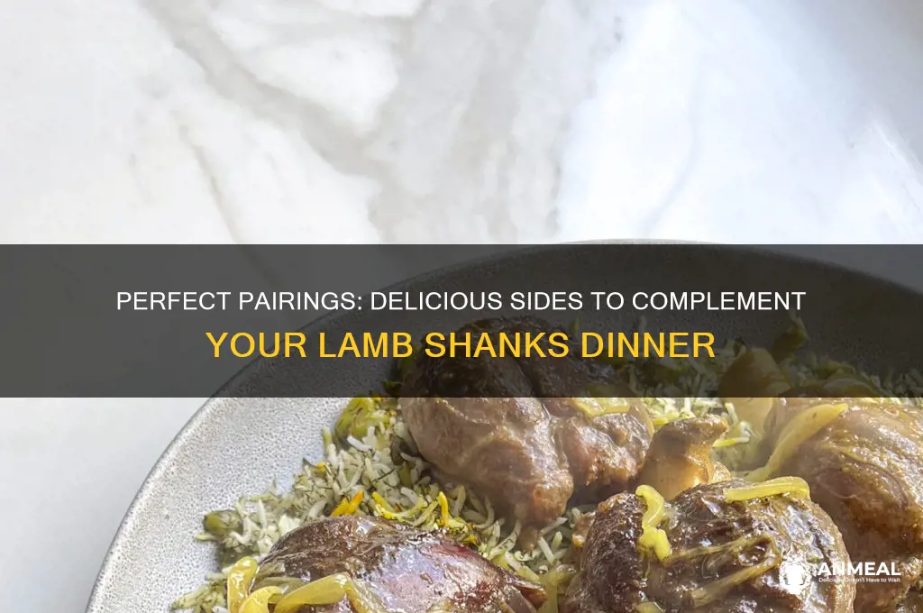 what goes with lamb shanks for dinner
