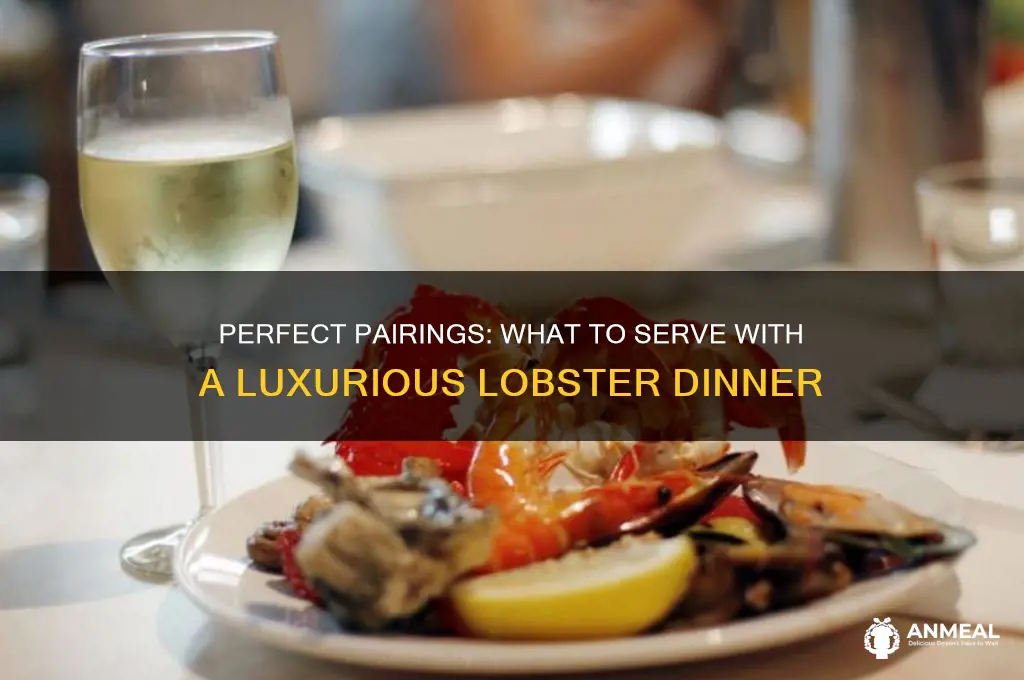 what goes with lobster dinner