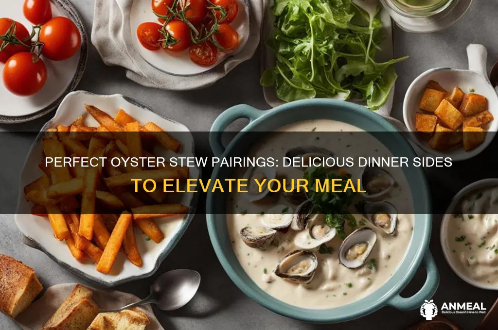 what goes with oyster stew for dinner