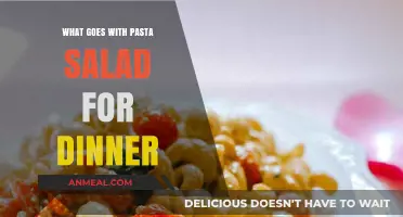 Perfect Pasta Salad Pairings: Delicious Dinner Ideas to Elevate Your Meal