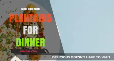 Delicious Dinner Pairings: Perfect Plantain Side Dishes and Main Courses