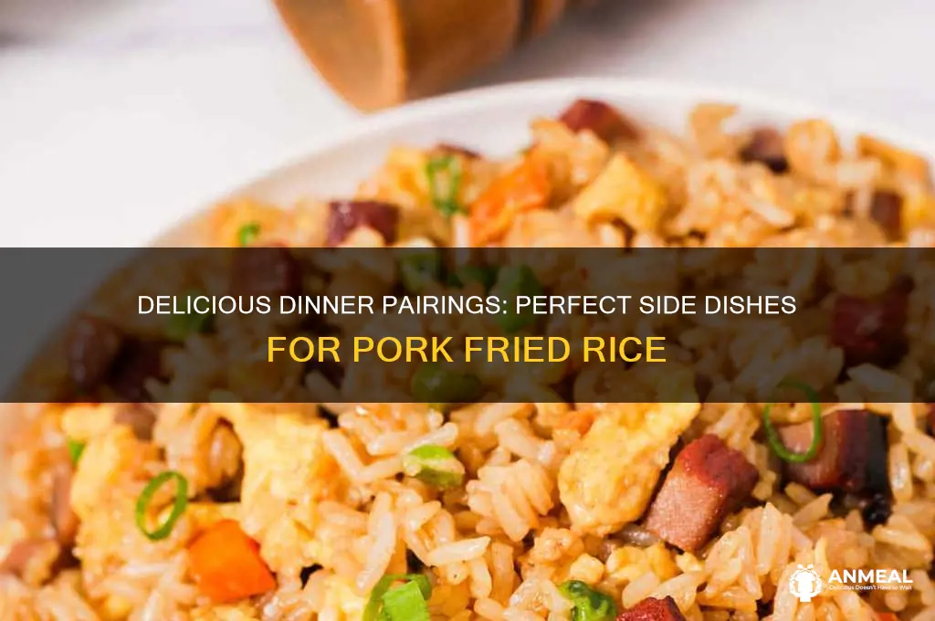 what goes with pork fried rice for dinner