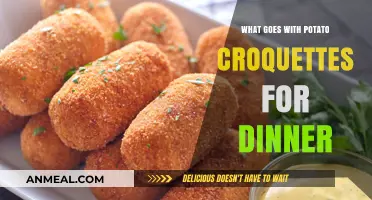 Perfect Pairings: Delicious Dinner Ideas to Serve with Potato Croquettes