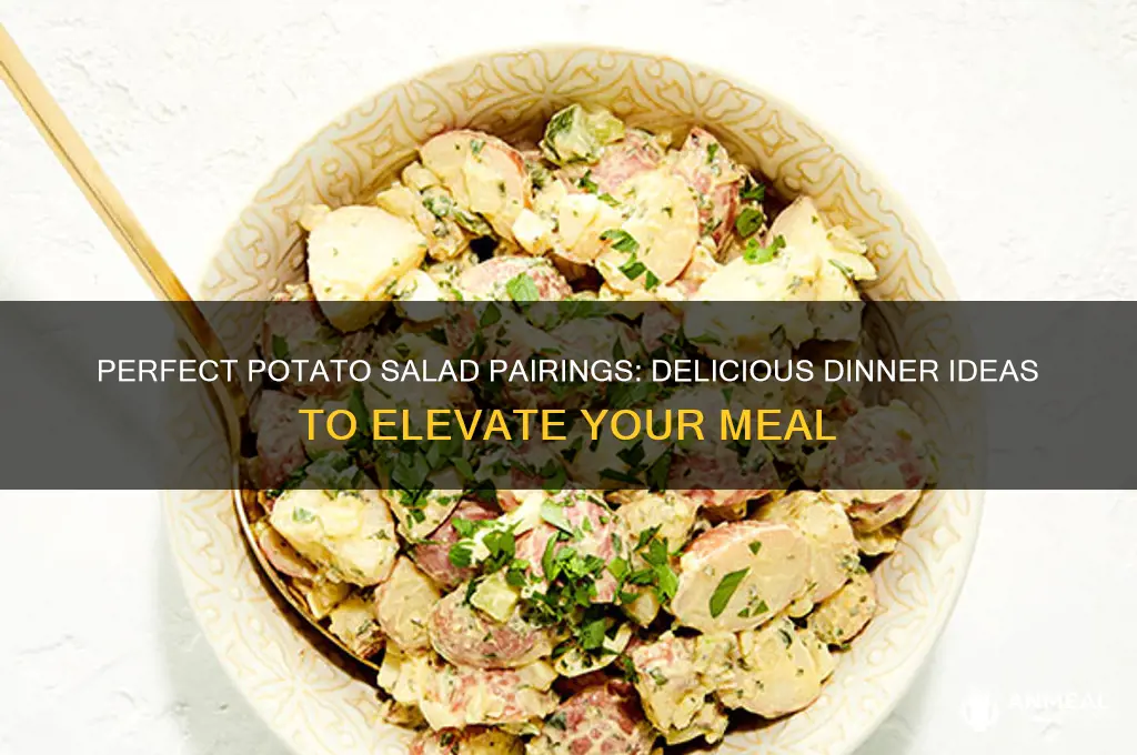 what goes with potato salad for dinner