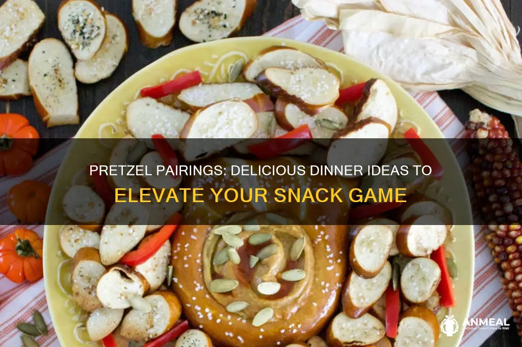 what goes with pretzels for dinner
