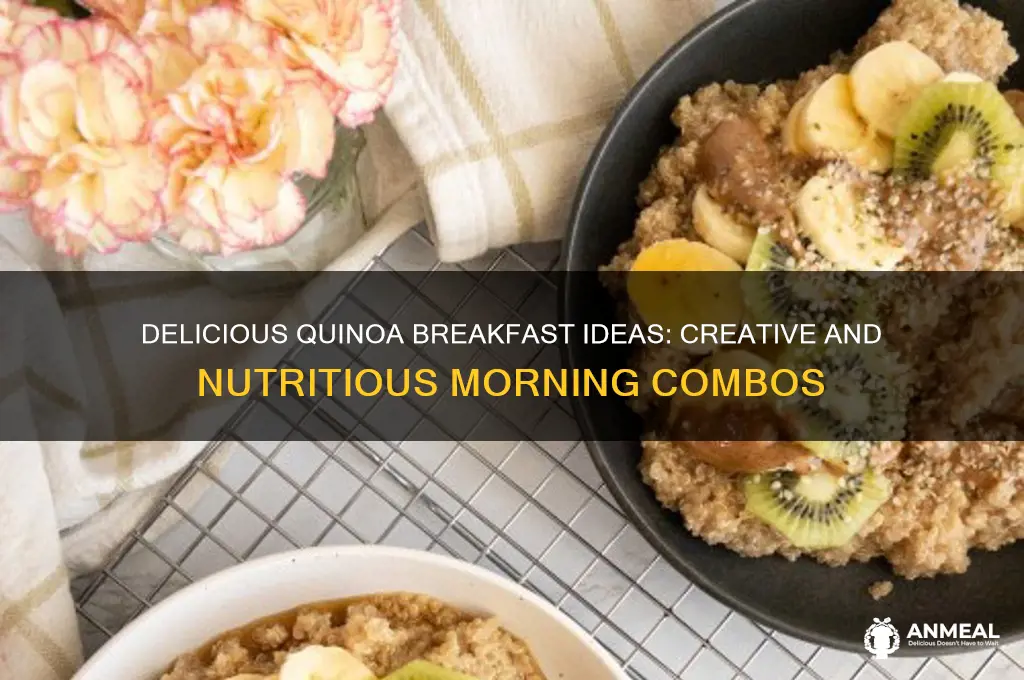 what goes with quinoa for breakfast