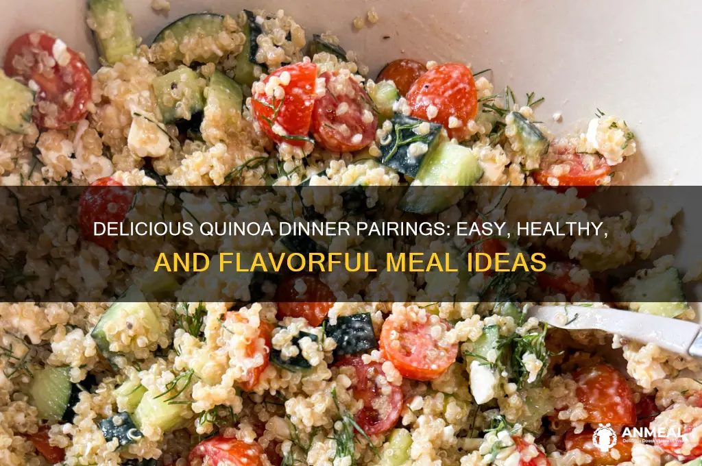 what goes with quinoa for dinner