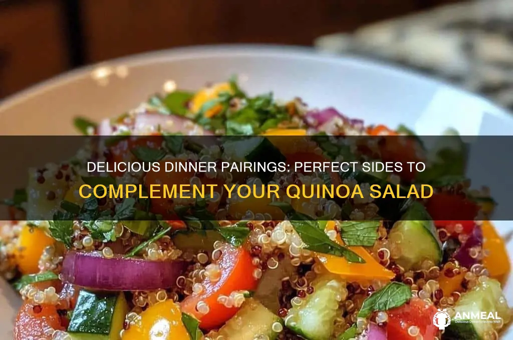 what goes with quinoa salad for dinner