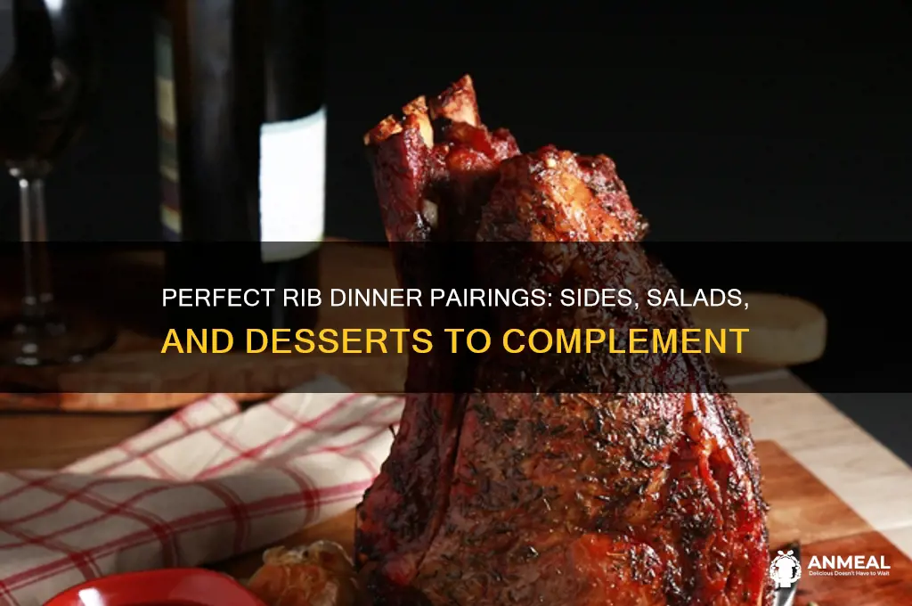what goes with ribs for dinner