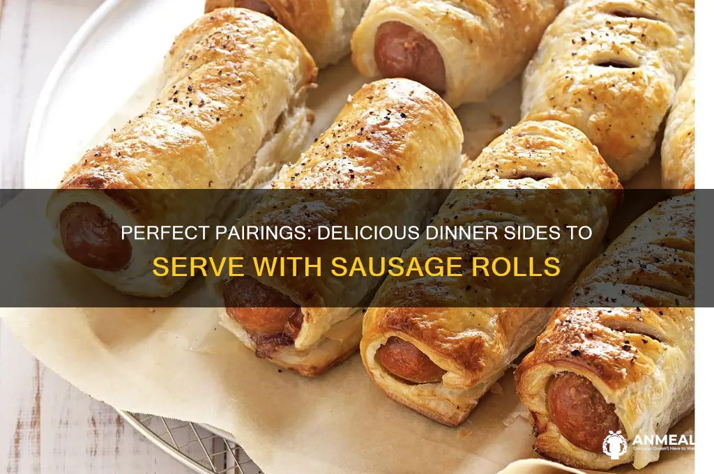 what goes with sausage rolls for dinner