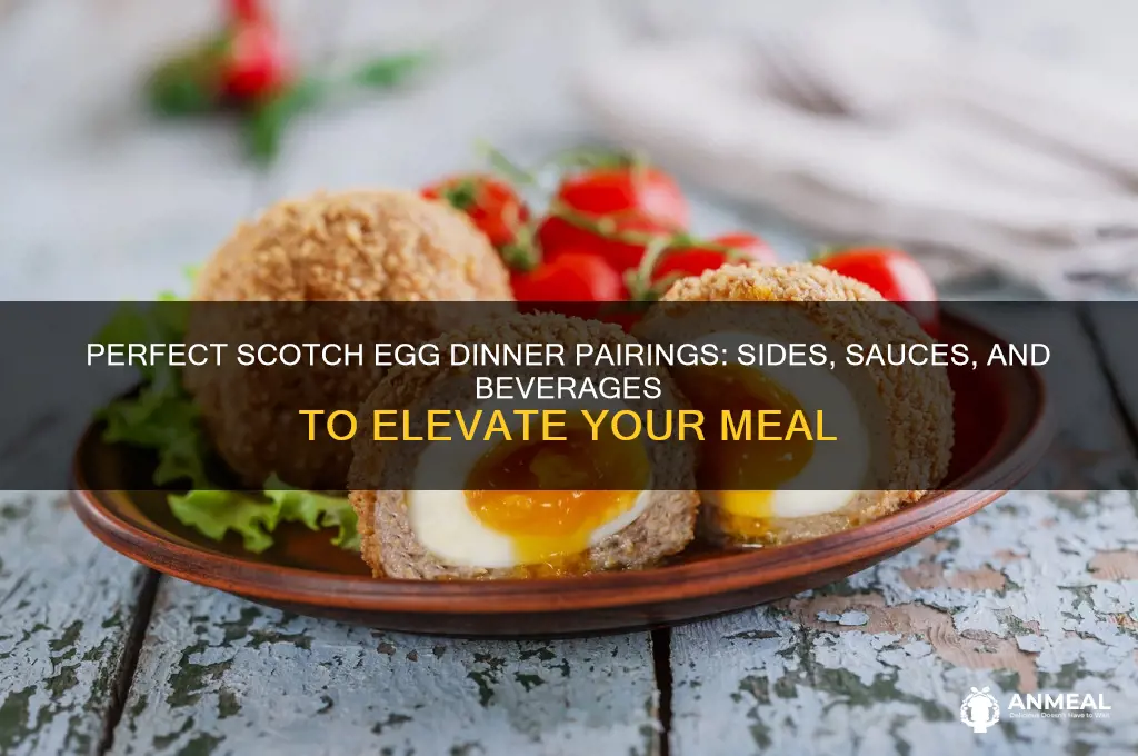 what goes with scotch eggs for dinner
