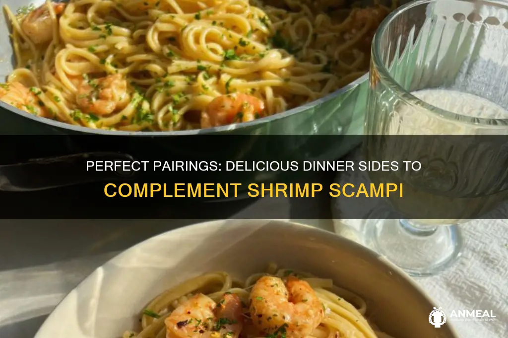 what goes with shrimp scampi for dinner