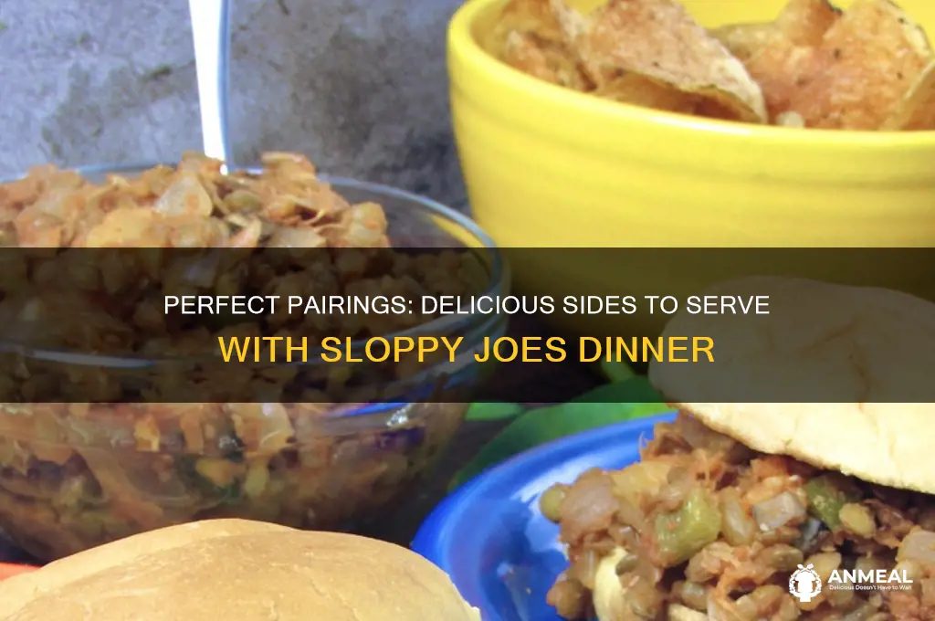 what goes with sloppy joes dinner