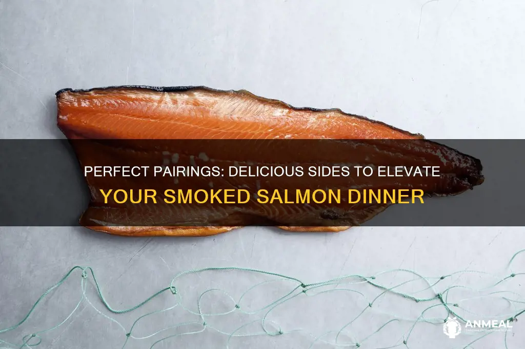 what goes with smoked salmon dinner