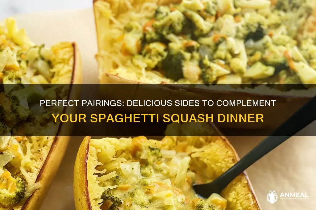 what goes with spaghetti squash dinner