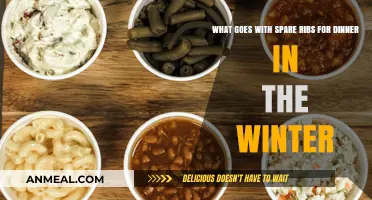 Cozy Winter Dinner Ideas: Perfect Pairings for Spare Ribs