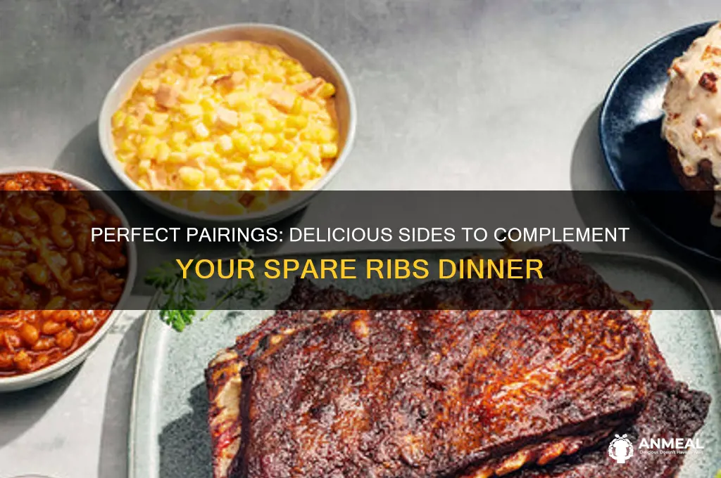 what goes with spare ribs for dinner