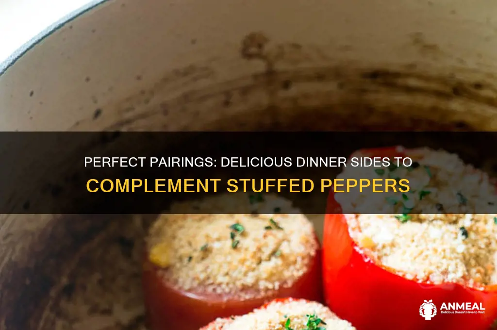 what goes with stuffed peppers for dinner