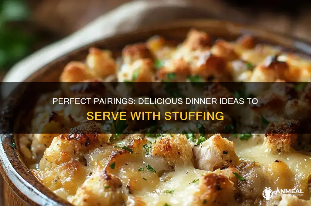 what goes with stuffing for dinner