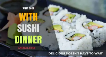Perfect Sushi Dinner Pairings: Drinks, Sides, and Desserts to Complement