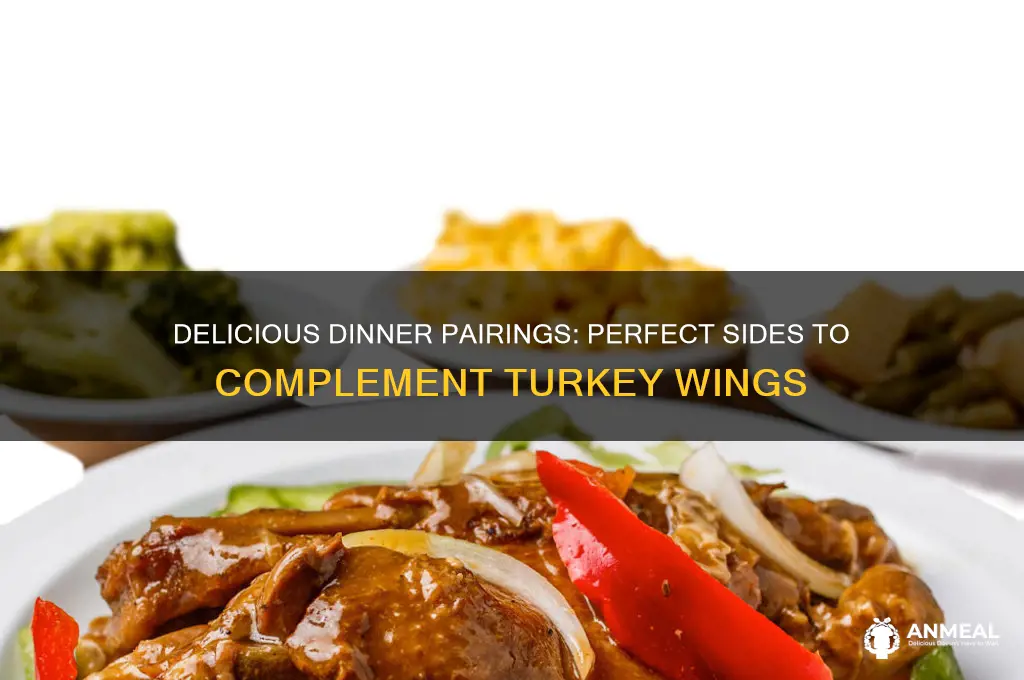 what goes with turkey wings for dinner