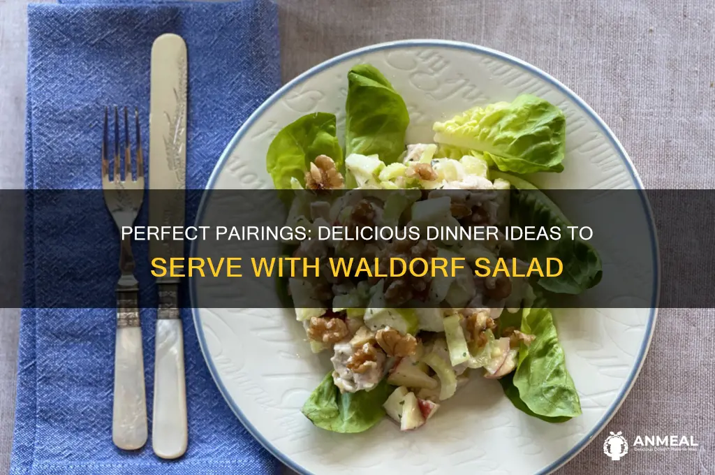 what goes with waldorf salad for dinner