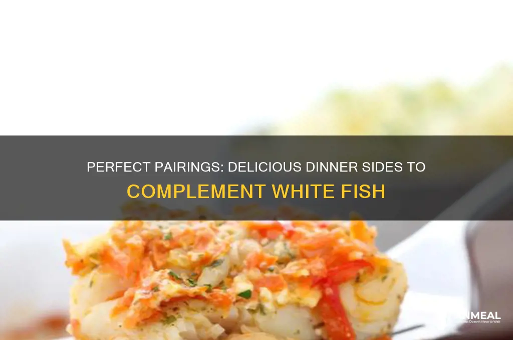what goes with white fish for dinner