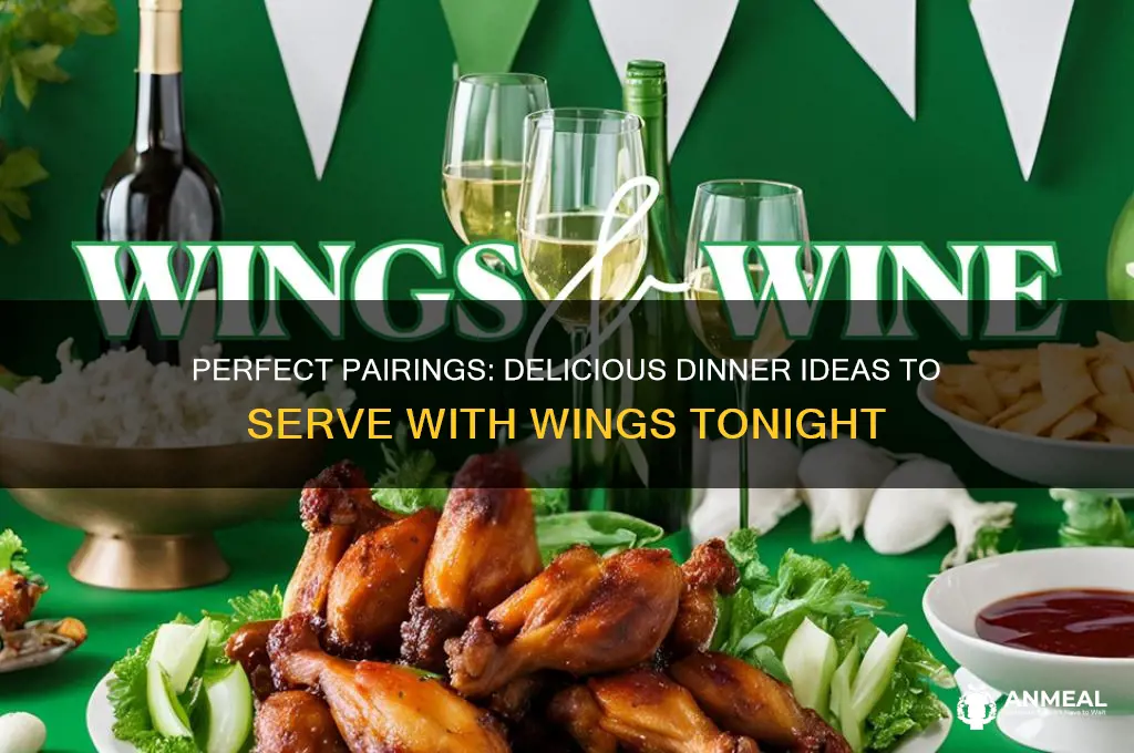 what goes with wings for dinner
