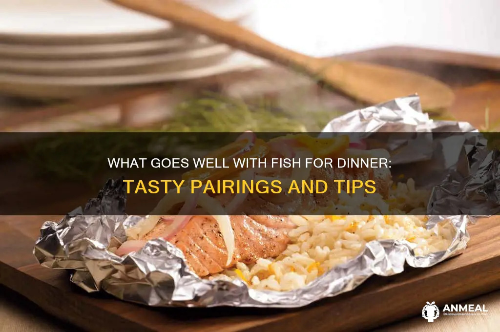 what goes work fish for dinner