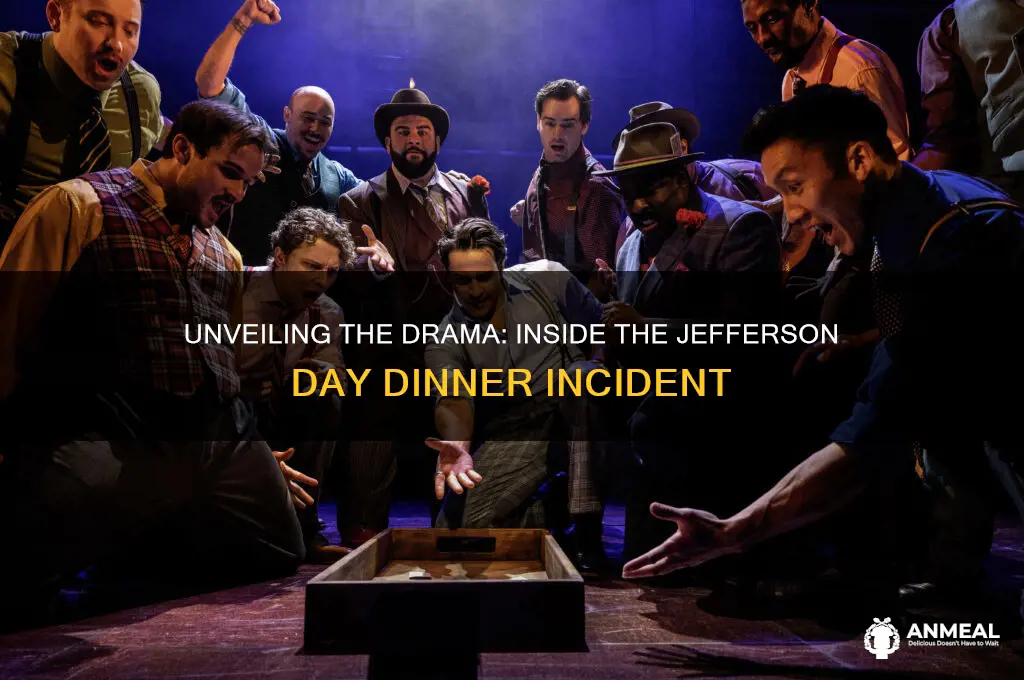 what happened at the jefferson day dinner