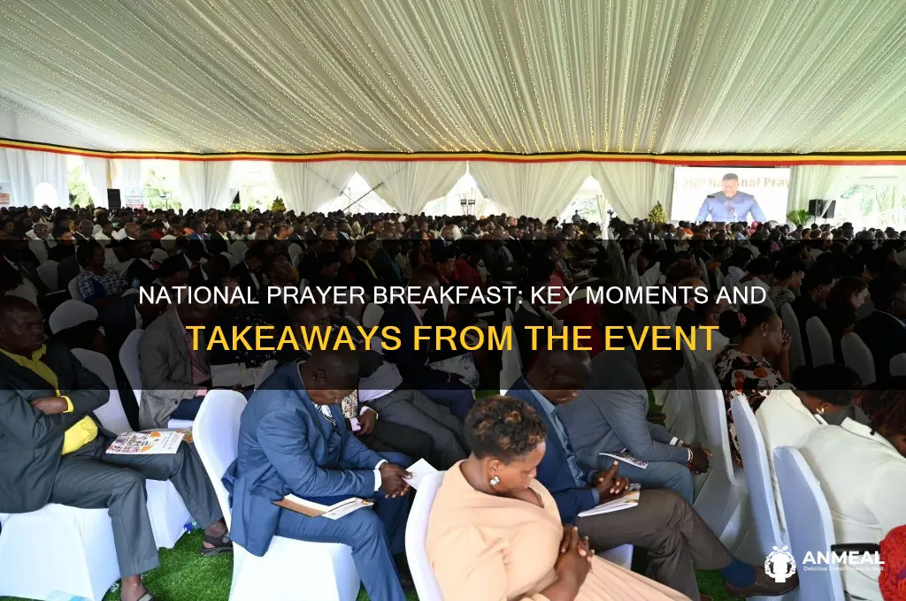 what happened at the national prayer breakfast