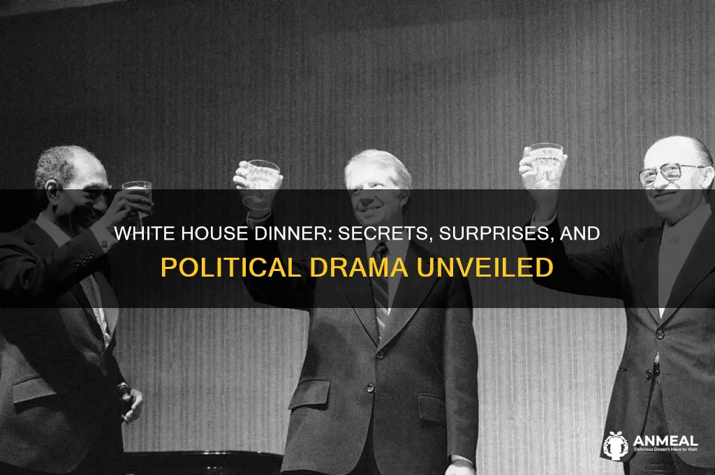 what happened at the white house dinner